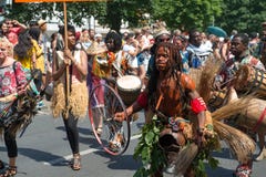 Participants At The Karneval Der Kulturen Royalty Free Stock Image Participants At The Karneval Der Kulturen Royalty Free Stock Image