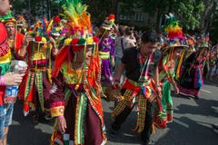 Participants At The Karneval Der Kulturen Royalty Free Stock Image Participants At The Karneval Der Kulturen Royalty Free Stock Image