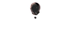 Particles gathering to form a paint ball against white, Alpha included, stock footage royalty free illustration Particles gathering to form a paint ball against white, Alpha included, stock footage royalty free illustration