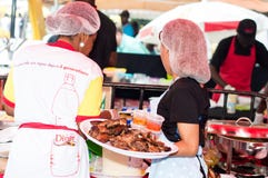 Partie de barbecue à Abidjan Photographie stock Partie de barbecue à Abidjan Photographie stock