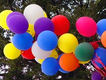 Party Balloons Stock Photo Party Balloons Stock Photo