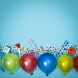 Party, confetti, border, frame, colorful, fun, birthday, background, decoration, blue, copy space, multicolored, royalty free stock photos Party, confetti, border, frame, colorful, fun, birthday, background, decoration, blue, copy space, multicolored, royalty free stock photos