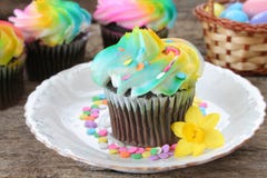 Party Cup Cake Stock Photography Party Cup Cake Stock Photography