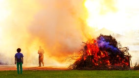 Pasen-brand royalty-vrije stock foto Pasen-brand royalty-vrije stock foto