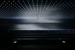 Passage couvert mobile souterrain au National Gallery de l'art, dans Wa images stock Passage couvert mobile souterrain au National Gallery de l'art, dans Wa images stock