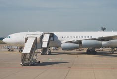 Passenger plane. Royalty Free Stock Photo Passenger plane. Royalty Free Stock Photo