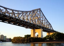 Passerelle Brisbane Australie d'histoire Photos libres de droits Passerelle Brisbane Australie d'histoire Photos libres de droits