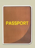 A passport isolated on background Royalty Free Stock Image A passport isolated on background Royalty Free Stock Image