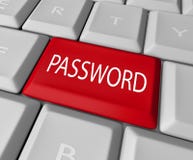 Password Key Red Button Computer Keyboard Security stock illustration Password Key Red Button Computer Keyboard Security stock illustration