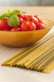 Pasta Ingredients Stock Photo