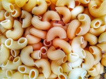Pasta saporita italiana dei maccheroni del gomito immagine stock libera da diritti Pasta saporita italiana dei maccheroni del gomito immagine stock libera da diritti