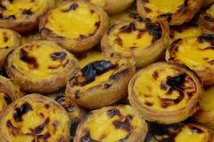 Pastel de belem, a traditional portuguese pastry royalty free stock images Pastel de belem, a traditional portuguese pastry royalty free stock images
