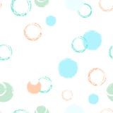 Pastellf?rgad s?ml?s modell f?r prickar vektor illustrationer Pastellf?rgad s?ml?s modell f?r prickar vektor illustrationer