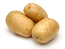 Patatas sin procesar Imagen de archivo Patatas sin procesar Imagen de archivo