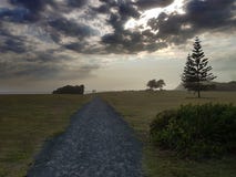 Path to the ocean royalty free stock photos Path to the ocean royalty free stock photos