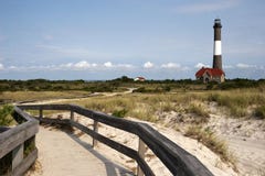 Path To The Fire Island Lighthouse Royalty Free Stock Image Path To The Fire Island Lighthouse Royalty Free Stock Image