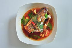 Patin Pindang пряный суп рыб от стоковые фото Patin Pindang пряный суп рыб от стоковые фото