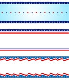 Patriottische Grens stock illustratie Patriottische Grens stock illustratie
