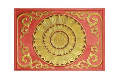 Patroon van bloem op hout voor decoratie wordt gesneden die Royalty-vrije Stock Afbeeldingen Patroon van bloem op hout voor decoratie wordt gesneden die Royalty-vrije Stock Afbeeldingen