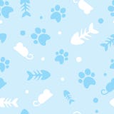Patroon voor huisdierenpot stock illustratie Patroon voor huisdierenpot stock illustratie