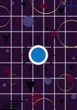 Pattern background in memphis style with golden lines and differ royalty free illustration Pattern background in memphis style with golden lines and differ royalty free illustration