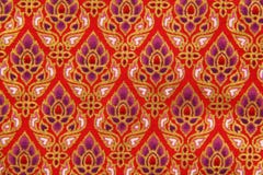 Pattern Of Thailand Native Cloths Stock Photo