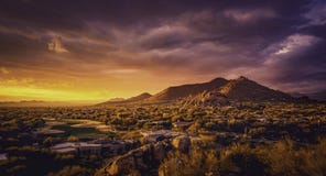 Paysage de désert de Scottsdale Arizona, Etats-Unis photos stock Paysage de désert de Scottsdale Arizona, Etats-Unis photos stock