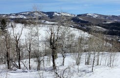 Paysage de montagne dans le Colorado Rocky Mountains image libre de droits Paysage de montagne dans le Colorado Rocky Mountains image libre de droits