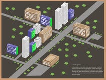 Paysage et infrastructure urbains illustration stock Paysage et infrastructure urbains illustration stock