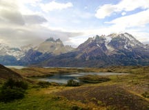Paysage - Torres del Paine, Patagonia, Chili images libres de droits Paysage - Torres del Paine, Patagonia, Chili images libres de droits