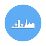 paysage urbain dans l'icône de Taïpeh dans le style d'insigne Un de l'icône de collection de paysage urbain peut être employé pou illustration de vecteur paysage urbain dans l'icône de Taïpeh dans le style d'insigne Un de l'icône de collection de paysage urbain peut être employé pou illustration de vecteur