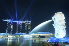 Paysage urbain de Singapour photos libres de droits Paysage urbain de Singapour photos libres de droits