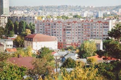 Paysage urbain Immeubles typiques photographie stock libre de droits Paysage urbain Immeubles typiques photographie stock libre de droits