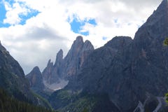 Mountain landscape of the Dolomites, Italy stock image Mountain landscape of the Dolomites, Italy stock image