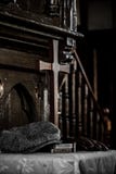 A Peaky Prayer at the alter stock photography A Peaky Prayer at the alter stock photography