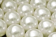 Pearls. A background of White pearls Pearls. A background of White pearls