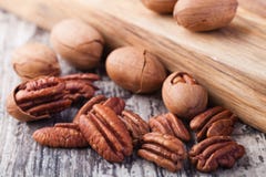 pecans photo libre de droits pecans photo libre de droits