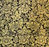 Peinture de feuille d'or Photographie stock libre de droits Peinture de feuille d'or Photographie stock libre de droits