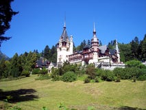 Peles Castle. Summer residence of Romanian royalty, stock photo Peles Castle. Summer residence of Romanian royalty, stock photo