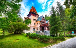 Pelisor castle summer residence in Sinaia