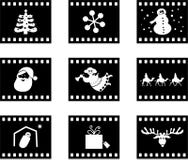 Película de la Navidad ilustración del vector Película de la Navidad ilustración del vector