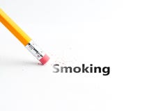Pencil with eraser stock image Pencil with eraser stock image