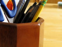 Pencil And Pen Holder stock photography Pencil And Pen Holder stock photography