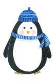 Penguin Cartoon watercolor collection on white background , Hand drawn for Kids, Greeting Card , Cases design, Postcards, Product, stock illustration Penguin Cartoon watercolor collection on white background , Hand drawn for Kids, Greeting Card , Cases design, Postcards, Product, stock illustration