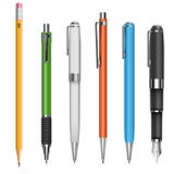 Pens And Pencils Stock Photo Pens And Pencils Stock Photo