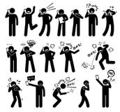 People Expressions Feelings Emotions While Talking On A Cellphone Clipart Royalty Free Stock Image People Expressions Feelings Emotions While Talking On A Cellphone Clipart Royalty Free Stock Image