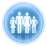 People Icon Ice Stock Images
