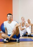 People Relaxing After Fitness Royalty Free Stock Images