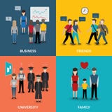 People social behavior patterns royalty free illustration People social behavior patterns royalty free illustration