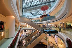 Raffles City Shopping mall Singapore